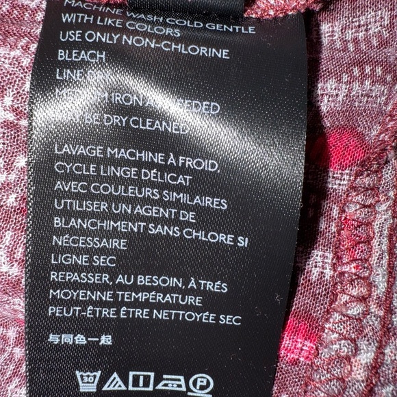 Maeve Amber Tiered Print Mini Dress in Size Small - Picture 8 of 14